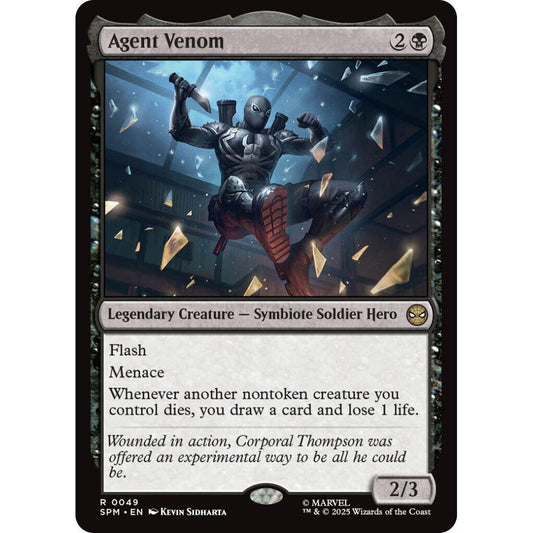 Image for Agent Venom (49) (SPM) - Magic: The Gathering