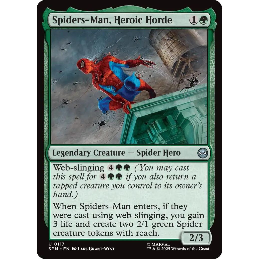 Image for Spiders-Man, Heroic Horde (117) (SPM) - Magic: The Gathering