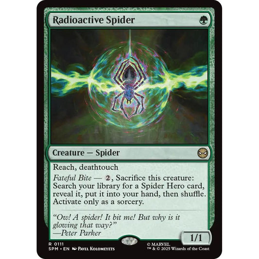 Image for Radioactive Spider (111) (SPM) - Magic: The Gathering