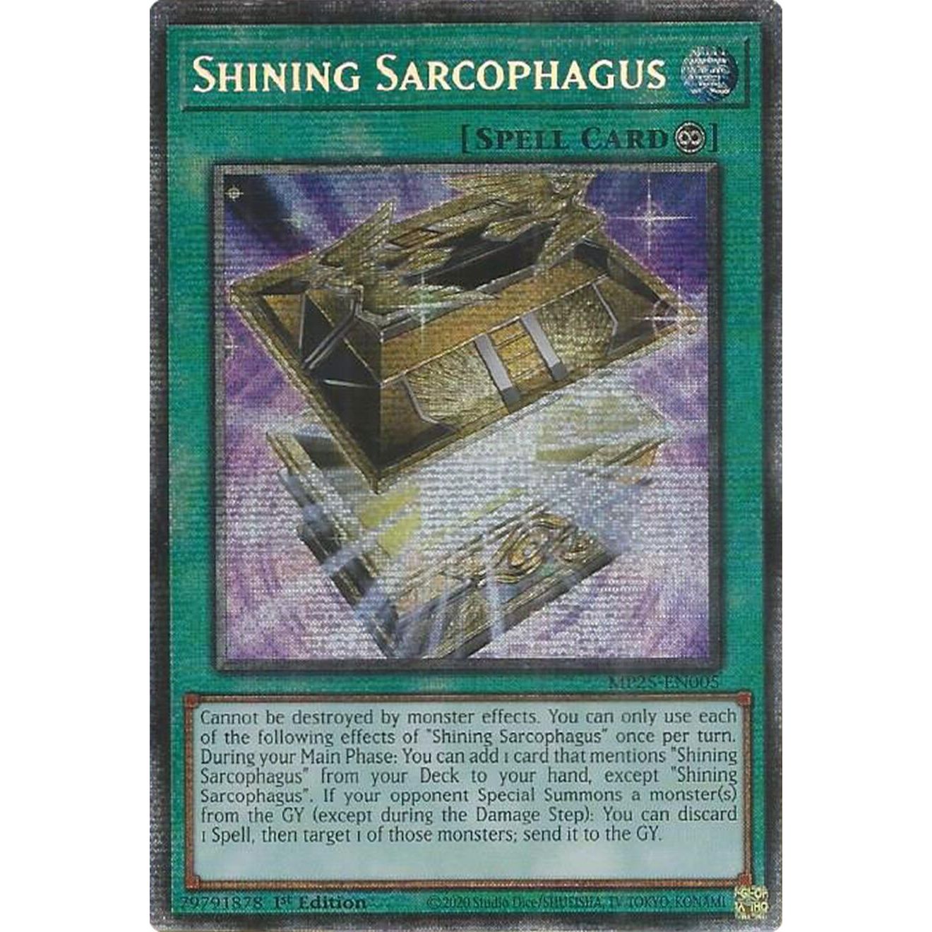 Image for Shining Sarcophagus (MP25-EN005) (MP25) - YuGiOh