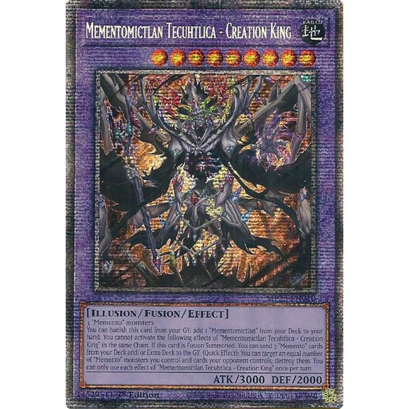 Image for Mementomictlan Tecuhtlica - Creation King (MP25-EN010) (MP25) - YuGiOh