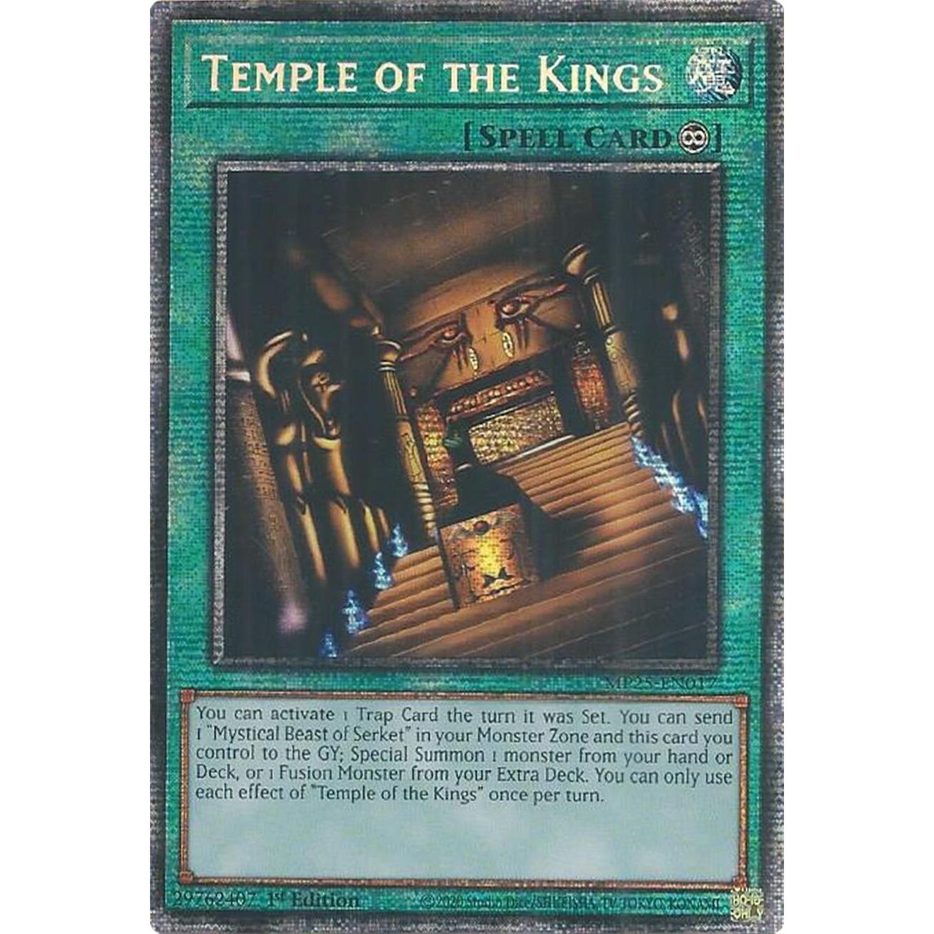 Image for Temple of the Kings (MP25-EN017) (MP25) - YuGiOh