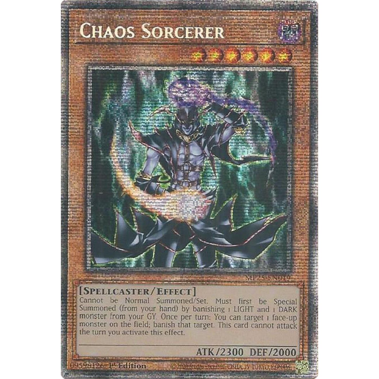 Image for Chaos Sorcerer (MP25-EN019) (MP25) - YuGiOh
