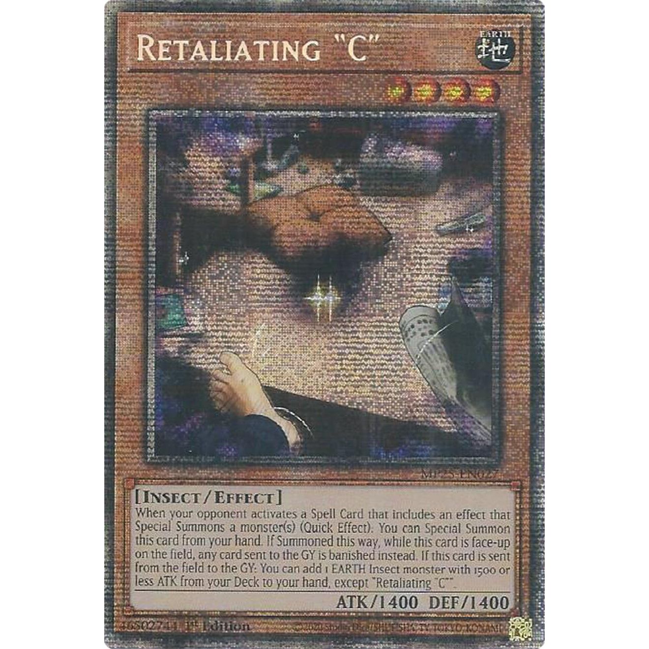 Image for Retaliating "C" (MP25-EN027) (MP25) - YuGiOh