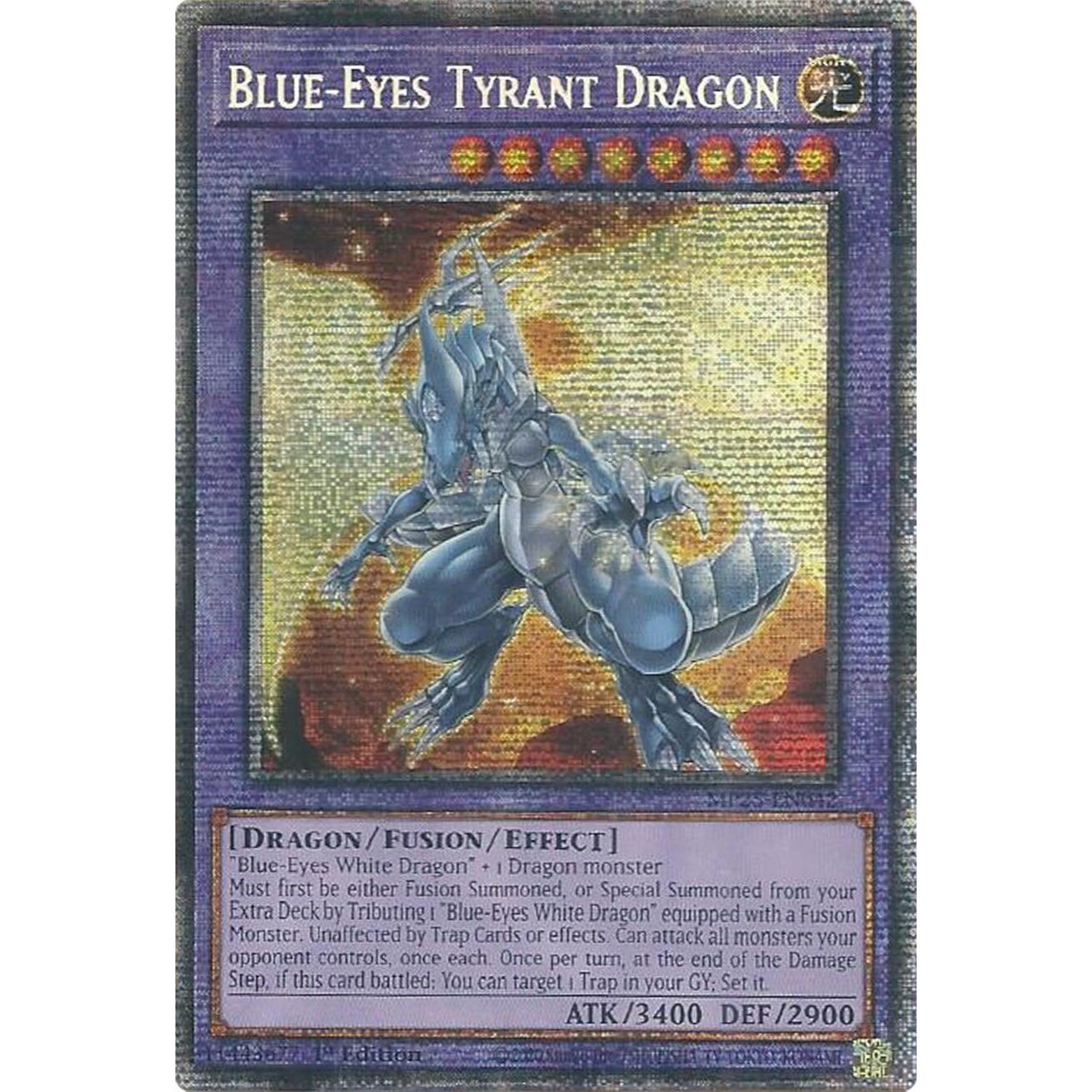 Image for Blue-Eyes Tyrant Dragon (MP25-EN042) (MP25) - YuGiOh