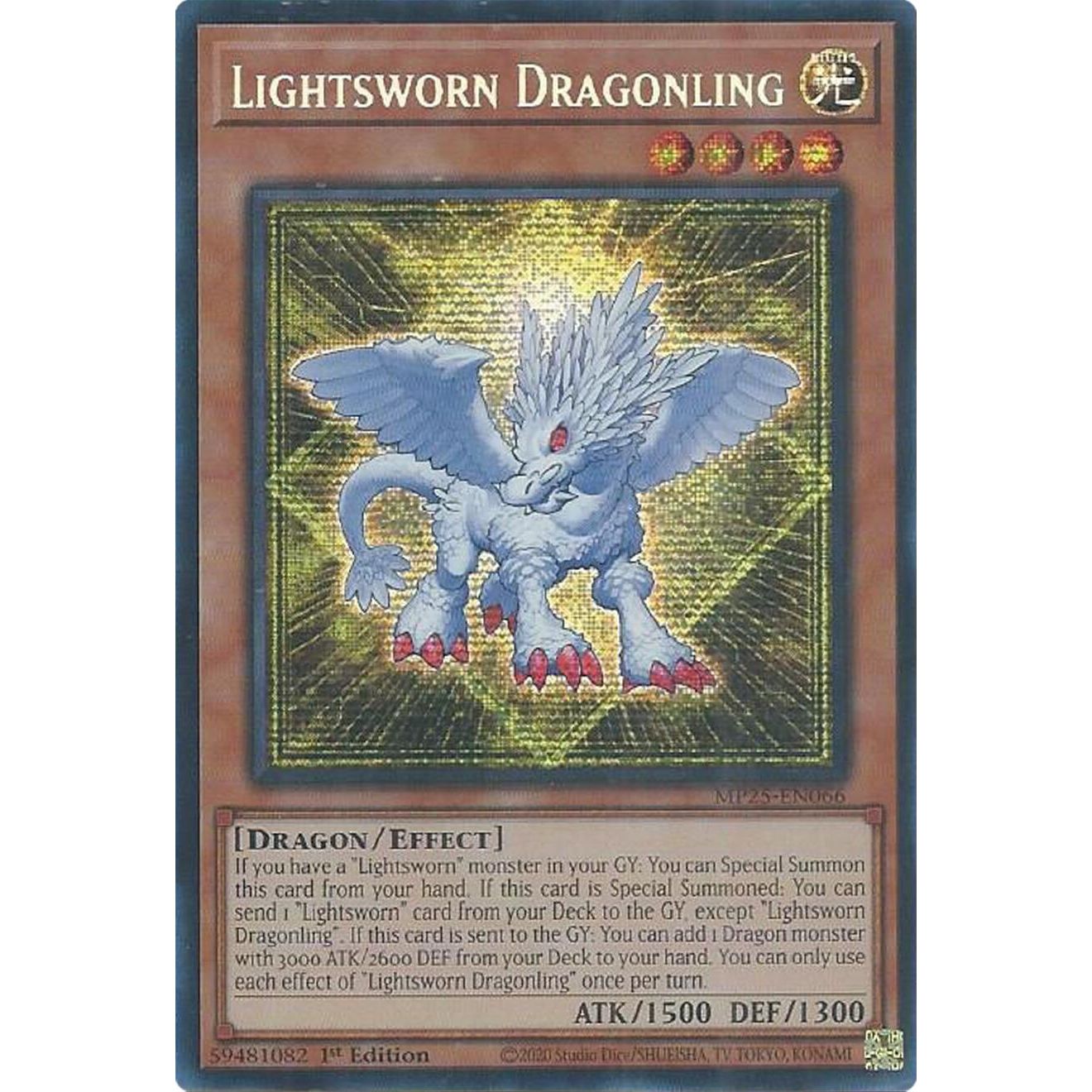 Image for Lightsworn Dragonling (MP25-EN066) (MP25) - YuGiOh