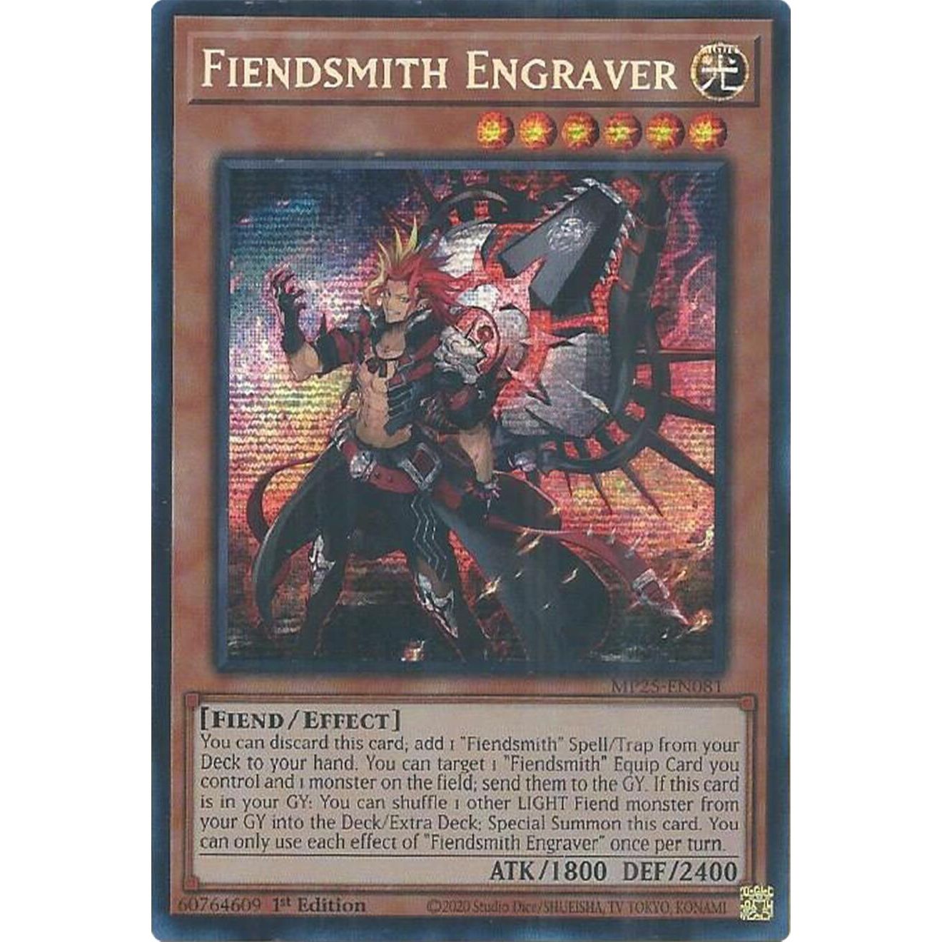 Image for Fiendsmith Engraver (MP25-EN081) (MP25) - YuGiOh