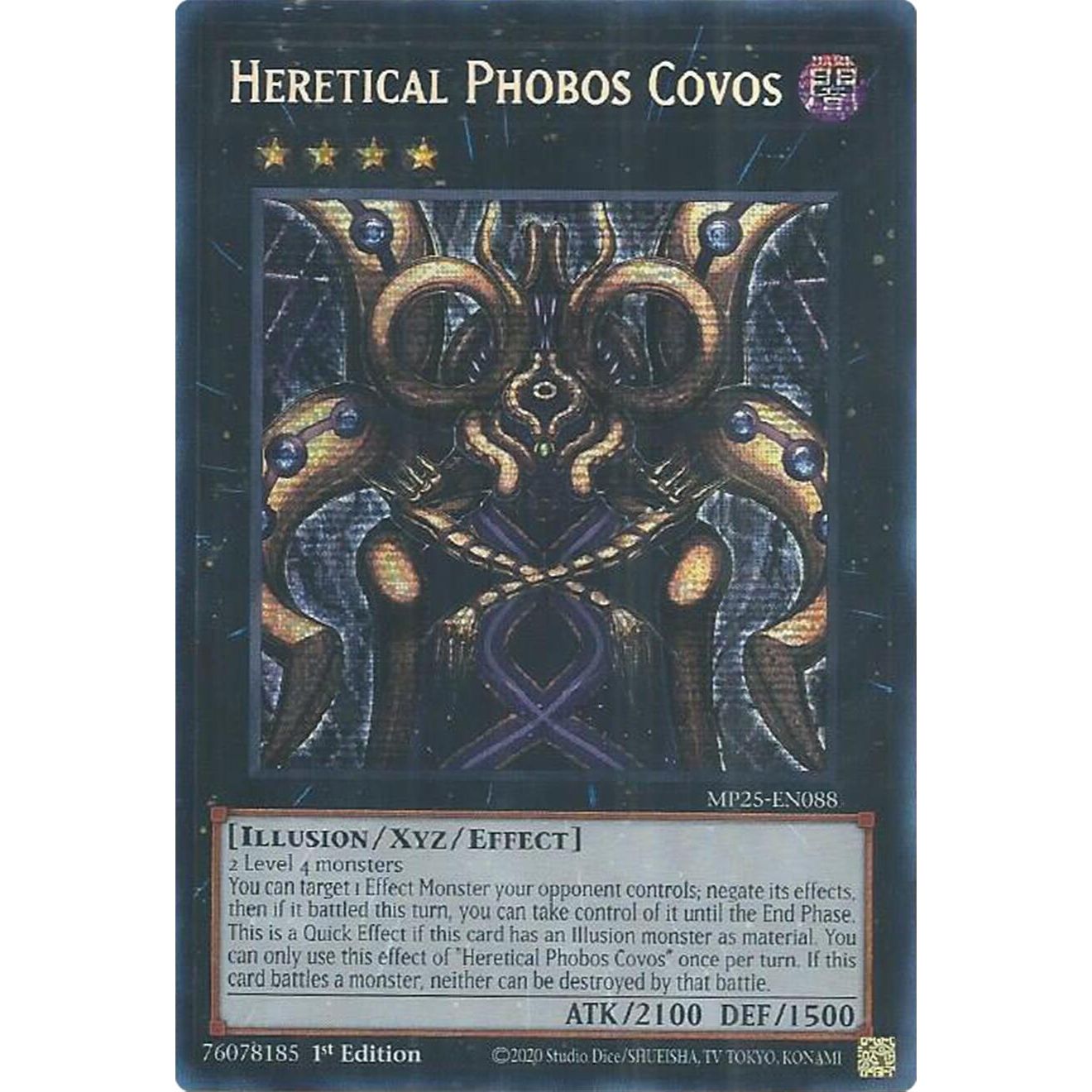 Image for Heretical Phobos Covos (MP25-EN088) (MP25) - YuGiOh