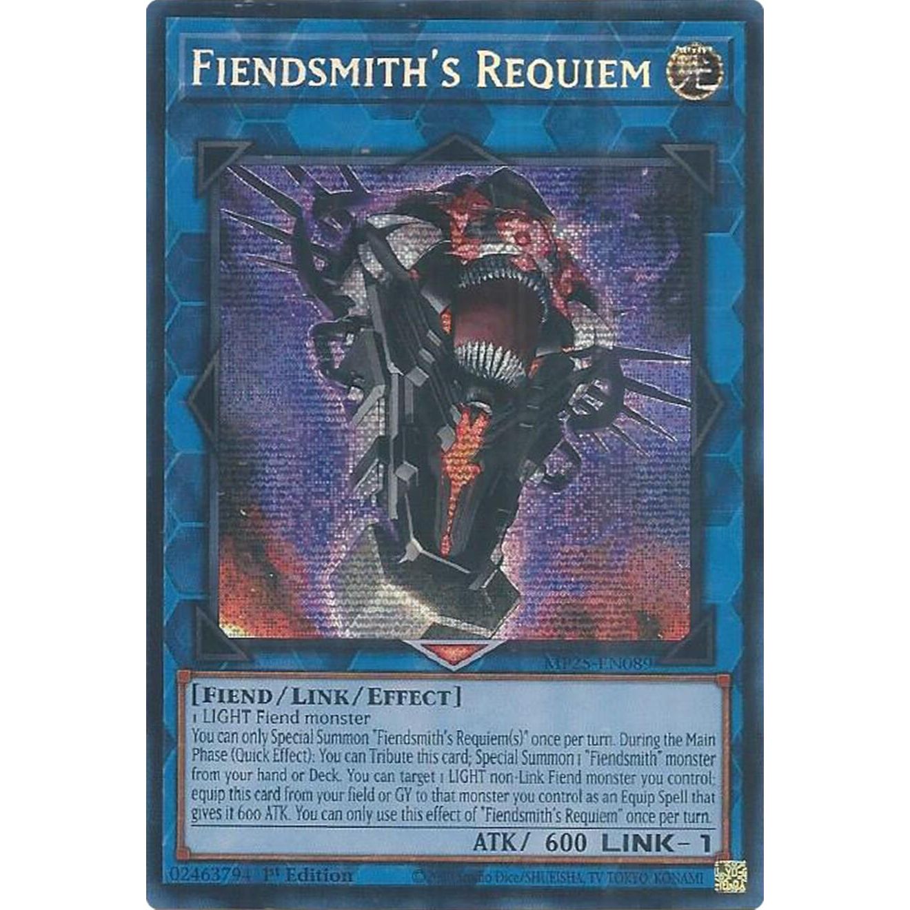 Image for Fiendsmith's Requiem (MP25-EN089) (MP25) - YuGiOh