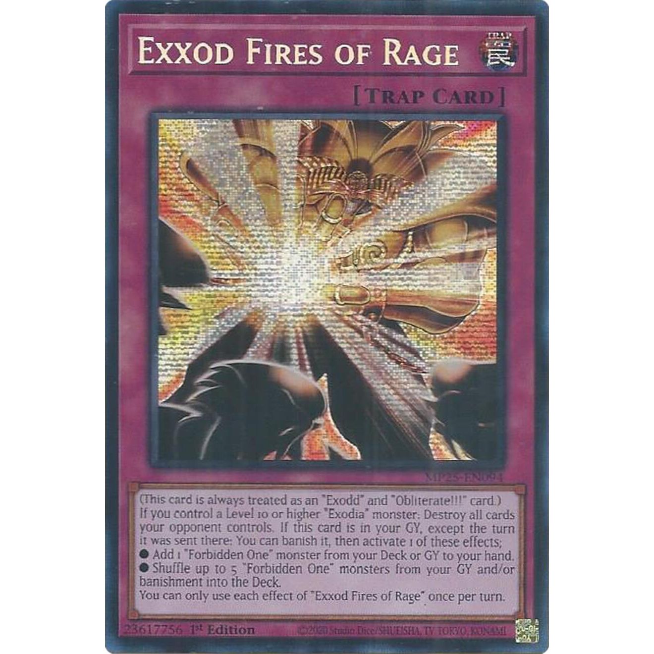 Image for Exxod Fires of Rage (MP25-EN094) (MP25) - YuGiOh