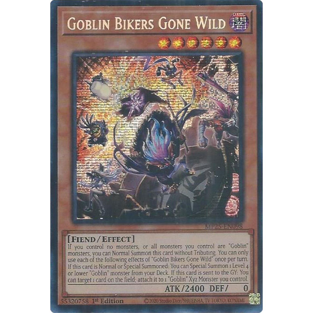 Image for Goblin Bikers Gone Wild (MP25-EN098) (MP25) - YuGiOh
