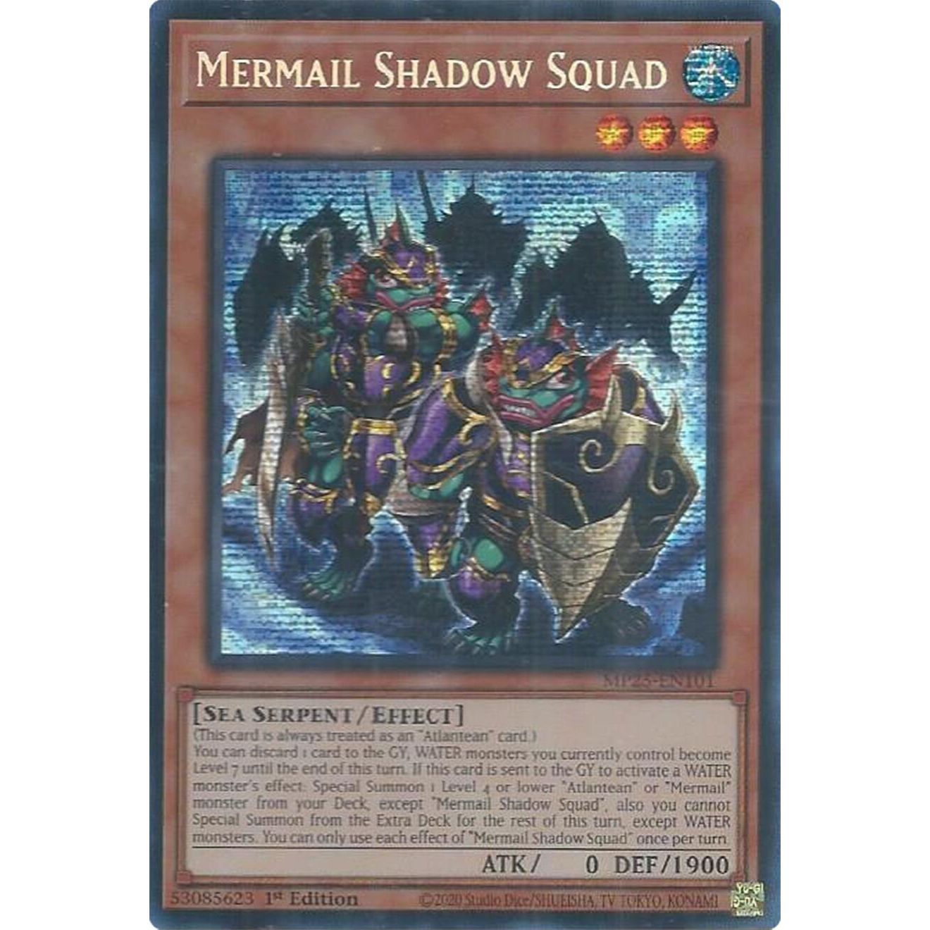 Image for Mermail Shadow Squad (MP25-EN101) (MP25) - YuGiOh