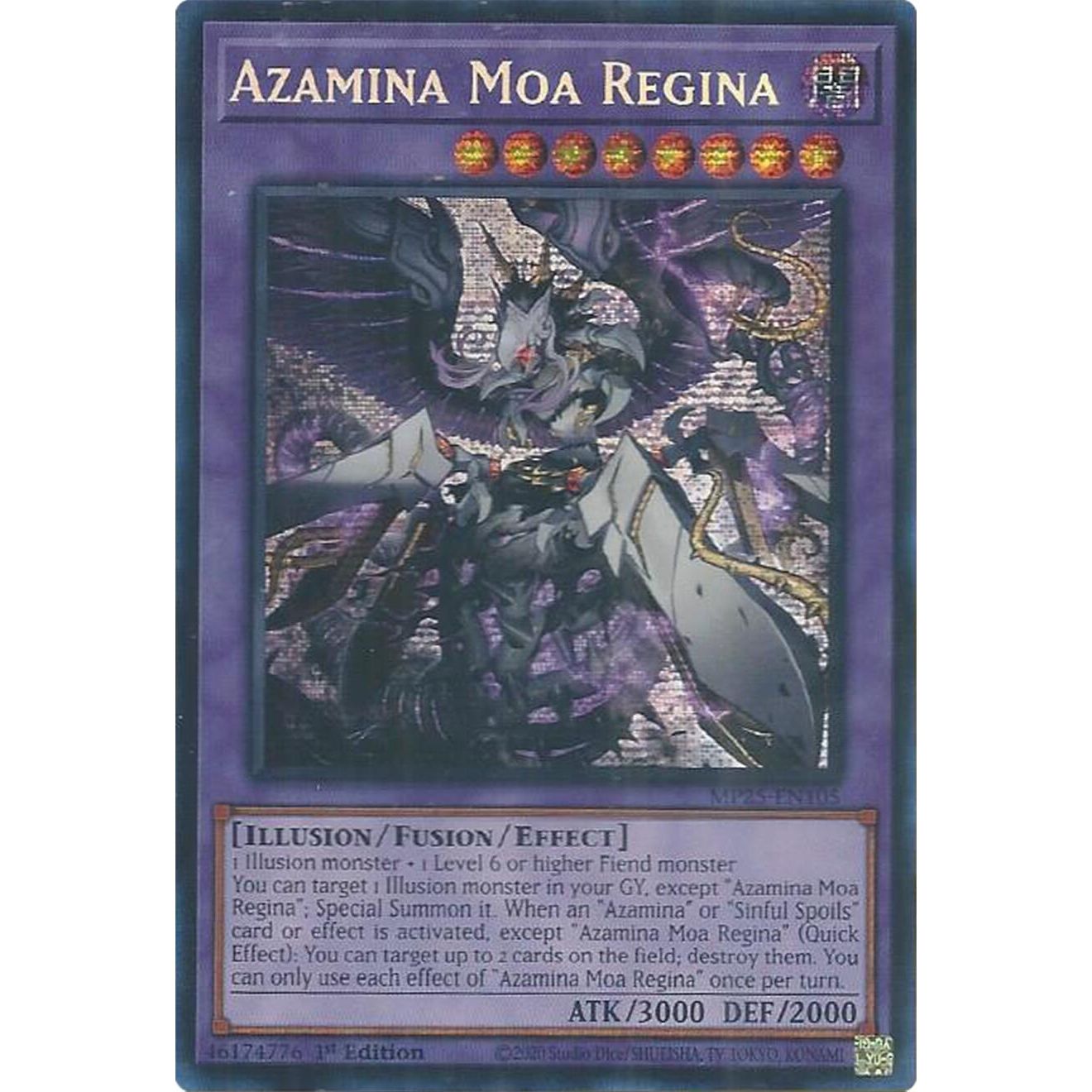 Image for Azamina Moa Regina (MP25-EN105) (MP25) - YuGiOh