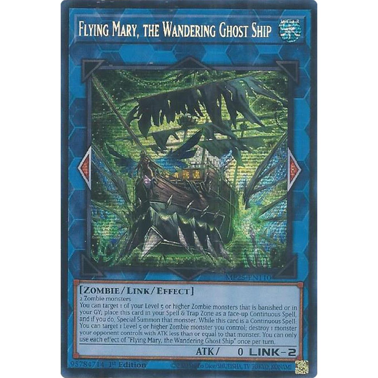 Image for Flying Mary, the Wandering Ghost Ship (MP25-EN110) (MP25) - YuGiOh