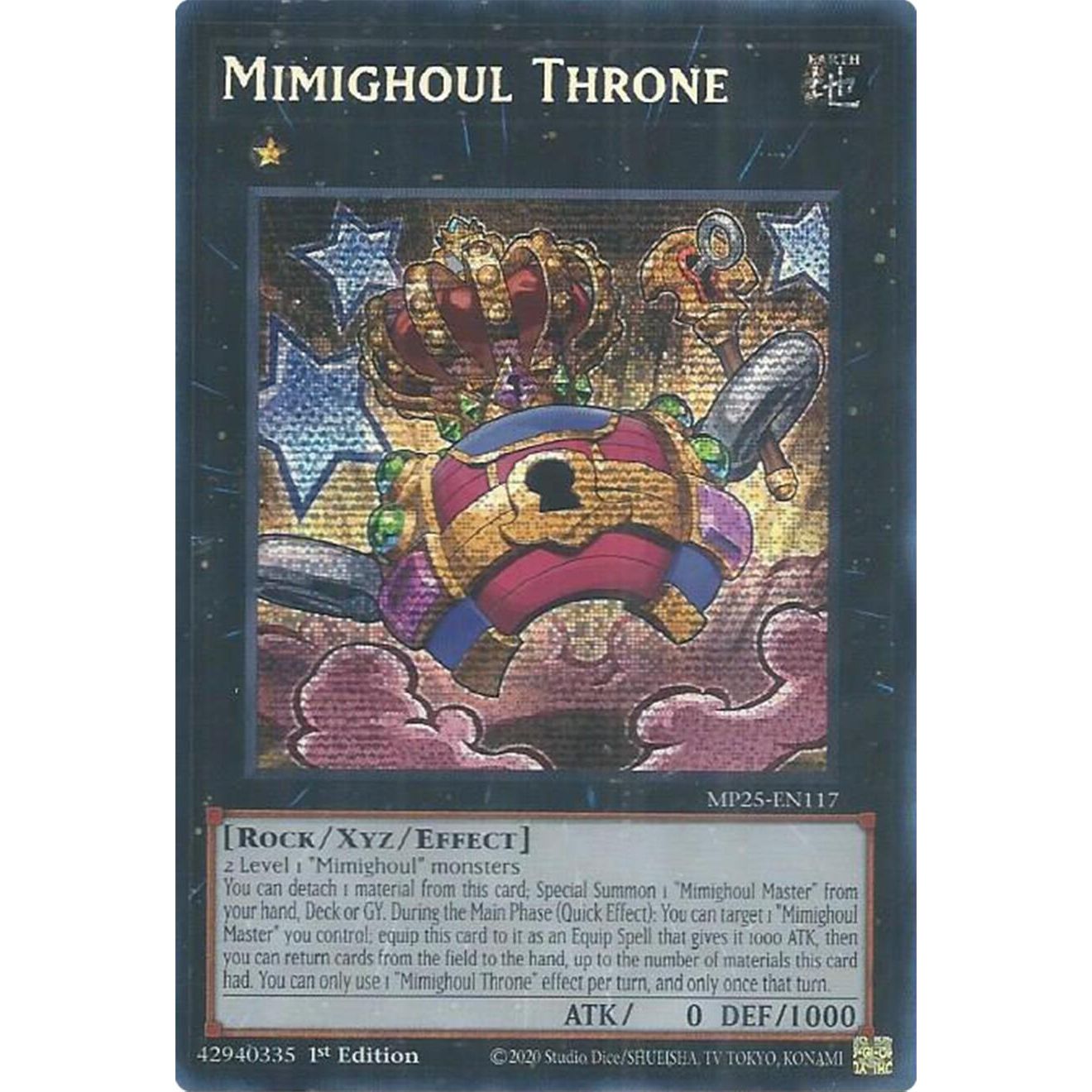 Image for Mimighoul Throne (MP25-EN117) (MP25) - YuGiOh