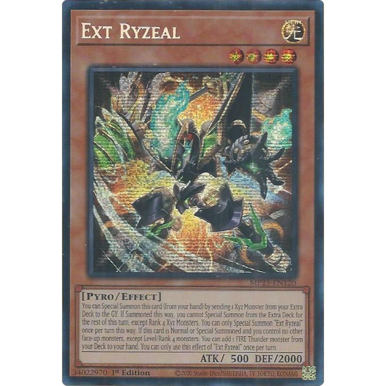 Image for Ext Ryzeal (MP25-EN120) (MP25) - YuGiOh