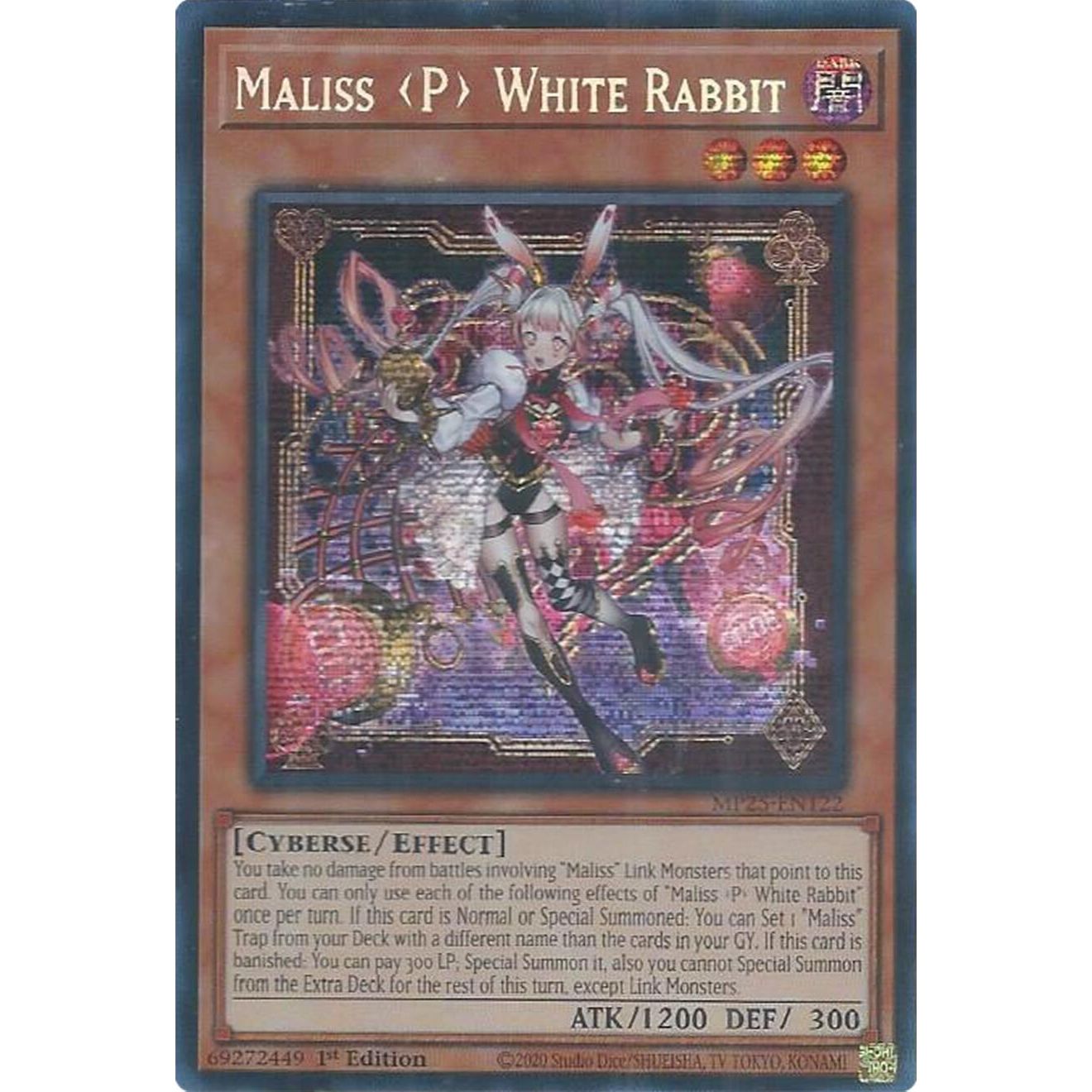 Image for Maliss P White Rabbit (MP25-EN122) (MP25) - YuGiOh