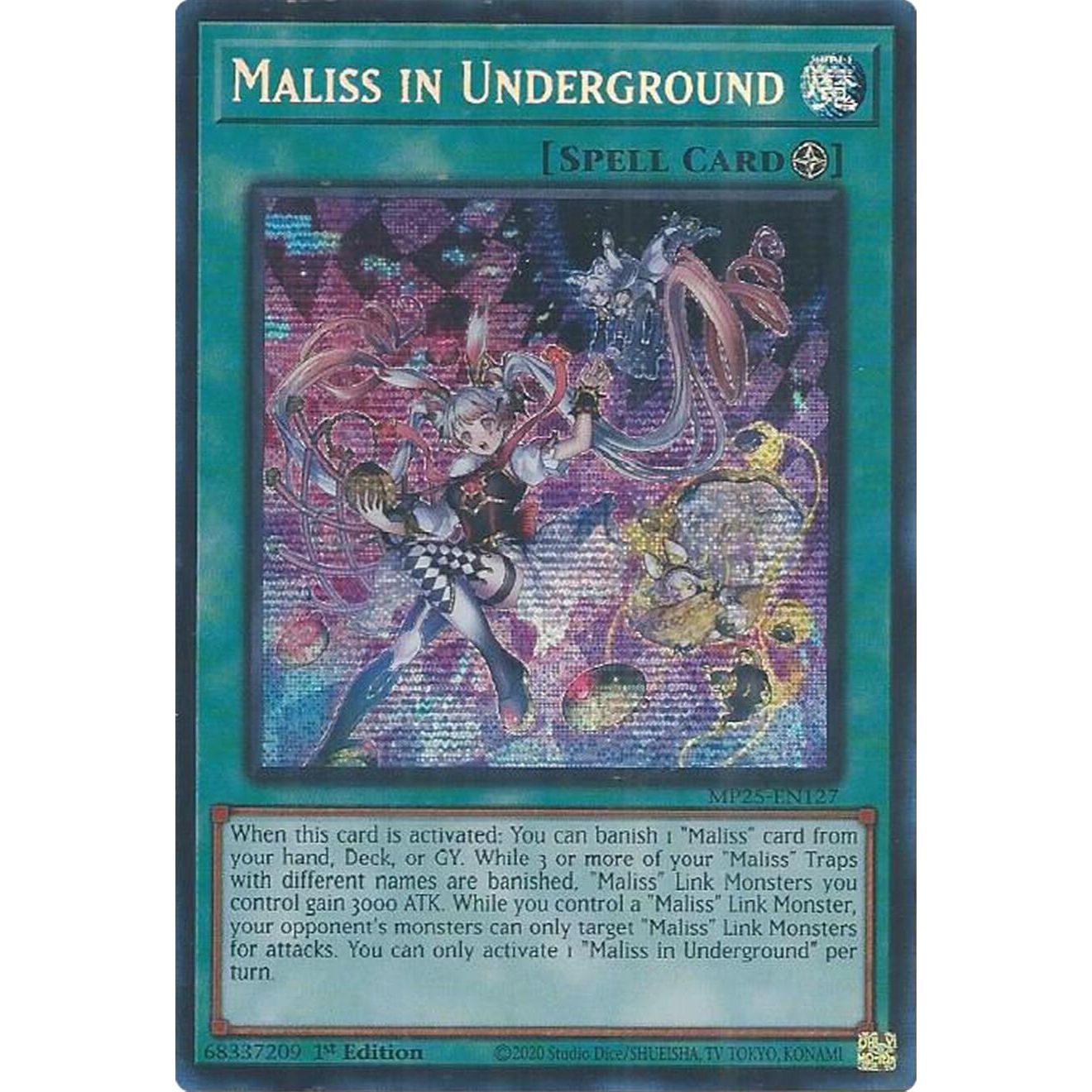 Image for Maliss in Underground (MP25-EN127) (MP25) - YuGiOh