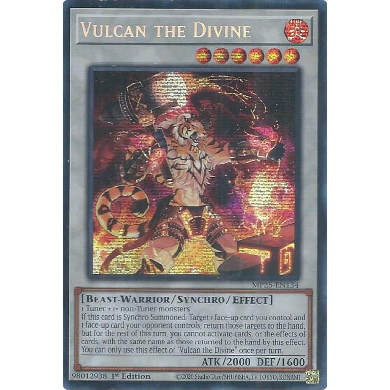 Image for Vulcan the Divine (MP25-EN134) (MP25) - YuGiOh