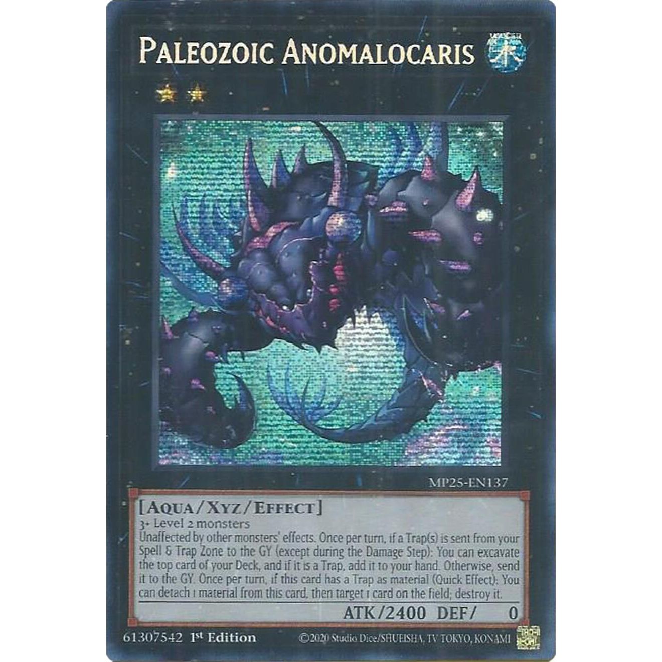 Image for Paleozoic Anomalocaris (MP25-EN137) (MP25) - YuGiOh