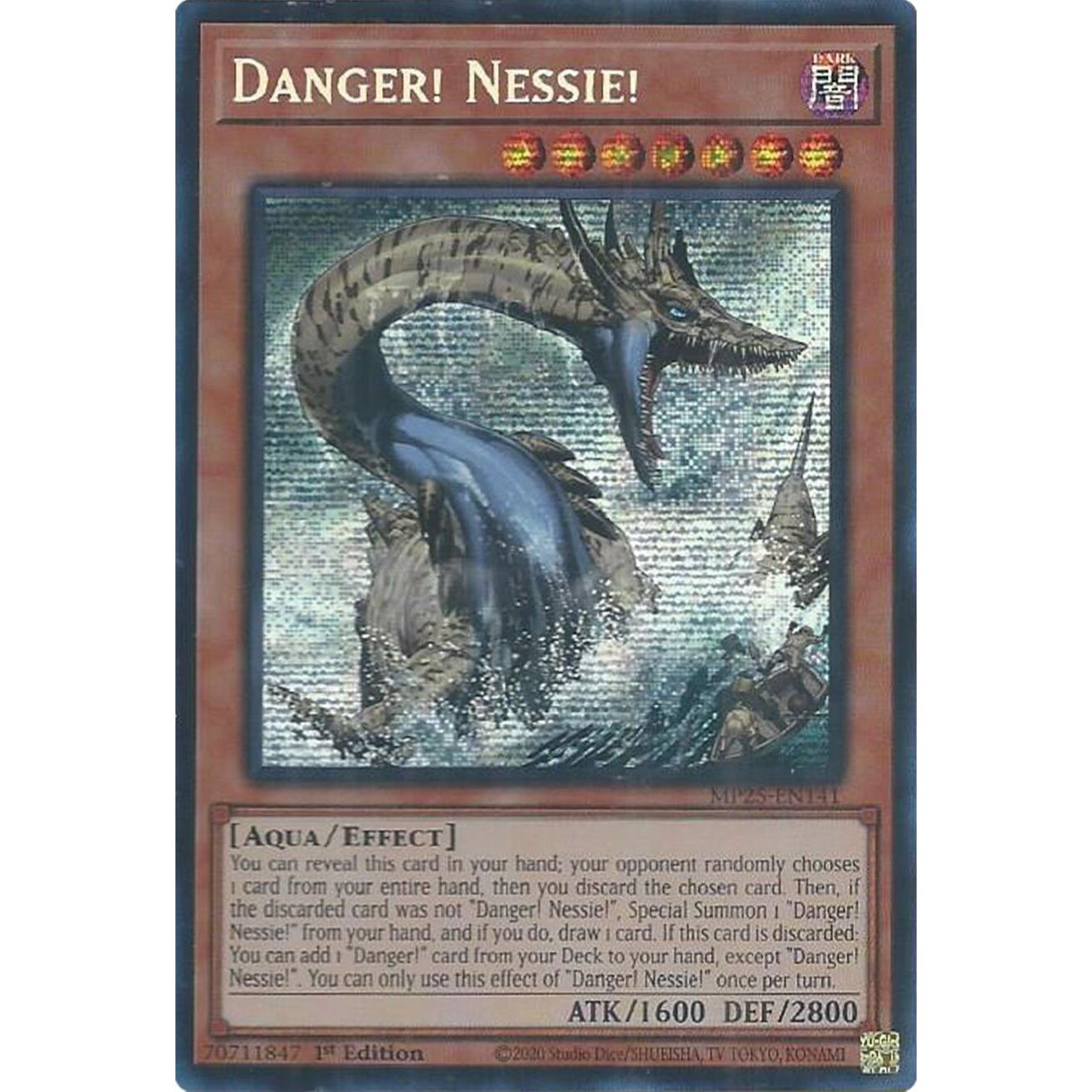 Image for Danger! Nessie! (MP25-EN141) (MP25) - YuGiOh