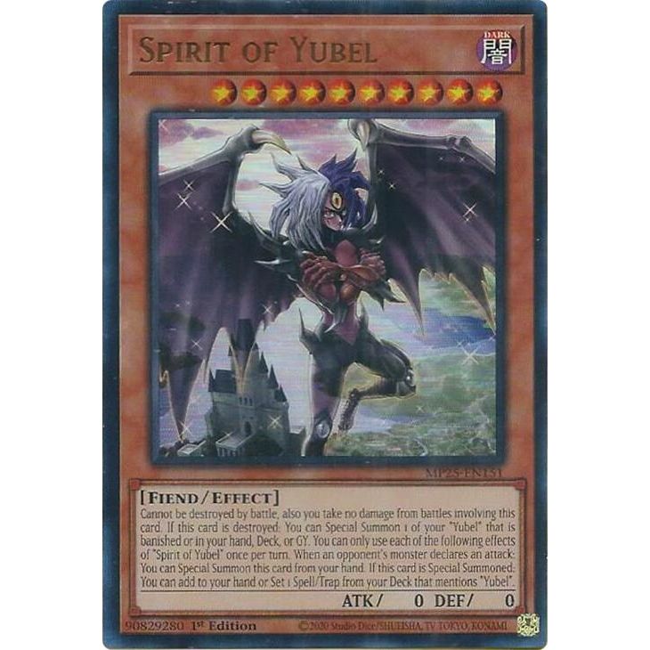 Image for Spirit of Yubel (MP25-EN151) (MP25) - YuGiOh
