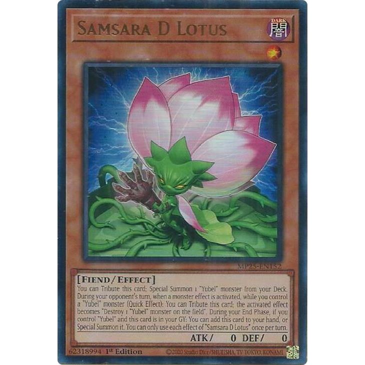 Image for Samsara D Lotus (MP25-EN152) (MP25) - YuGiOh