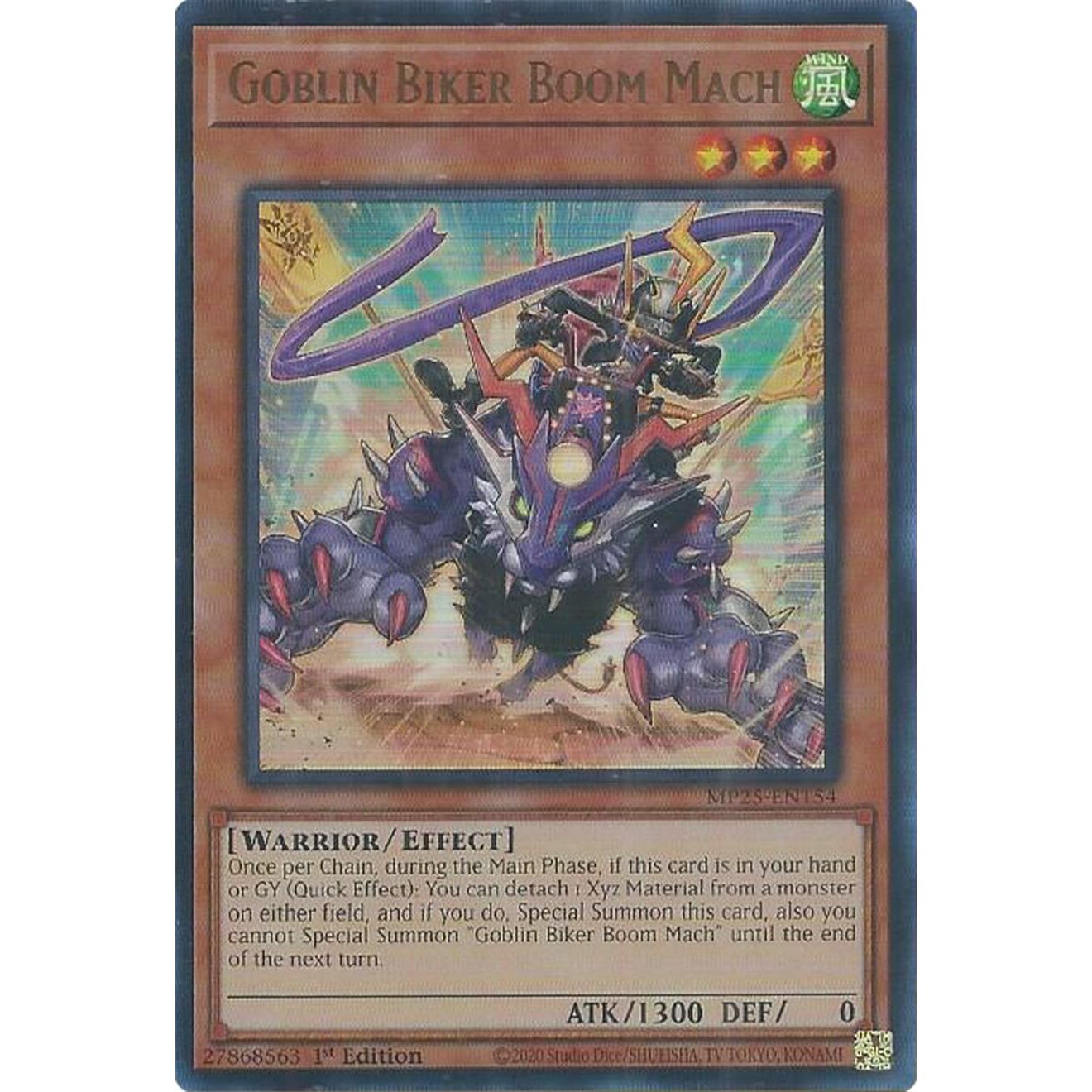 Image for Goblin Biker Boom Mach (MP25-EN154) (MP25) - YuGiOh