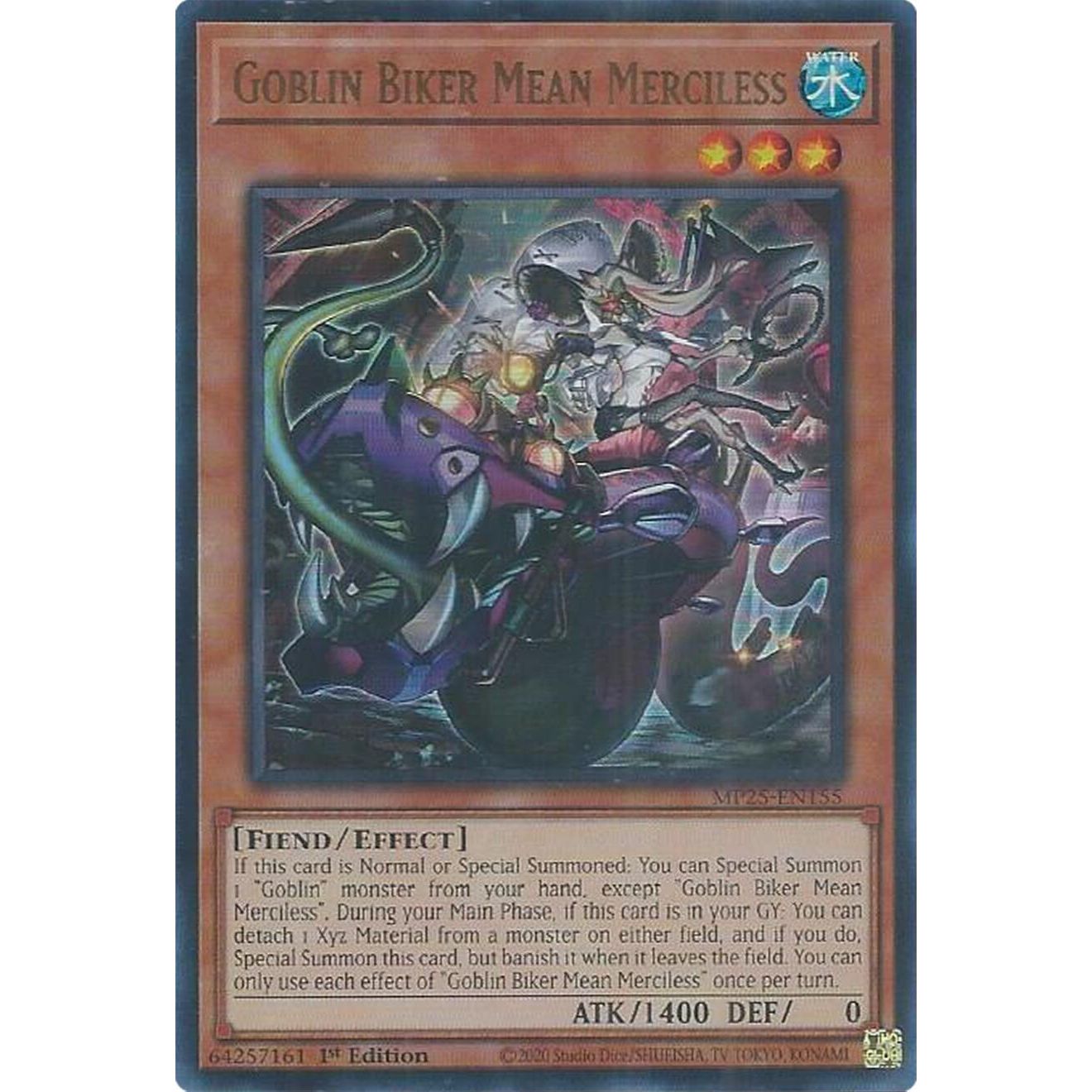 Image for Goblin Biker Mean Merciless (MP25-EN155) (MP25) - YuGiOh