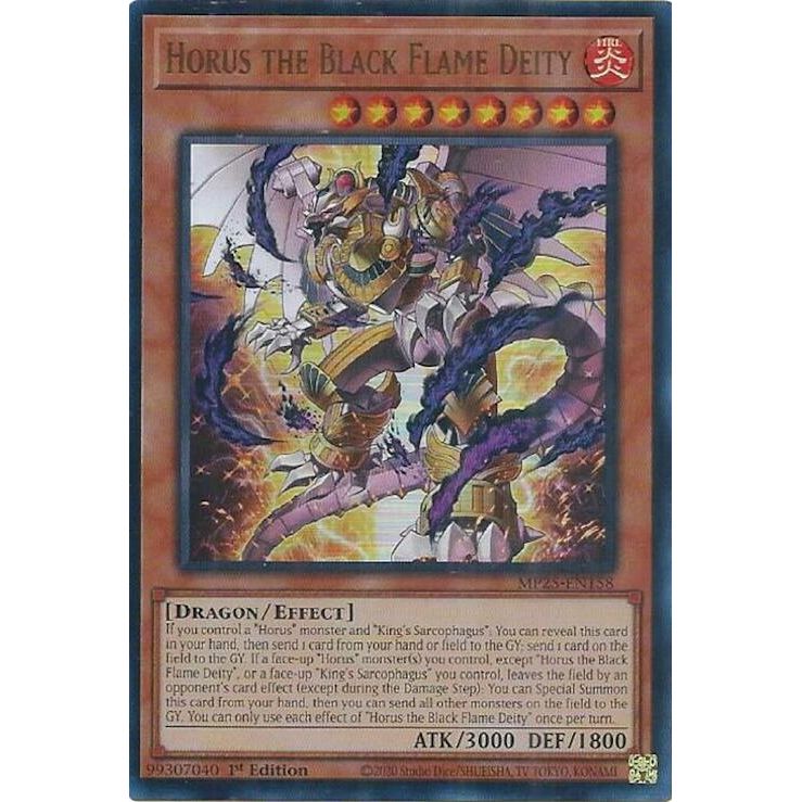 Image for Horus the Black Flame Deity (MP25-EN158) (MP25) - YuGiOh