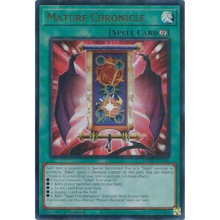 Image for Mature Chronicle (MP25-EN166) (MP25) - YuGiOh