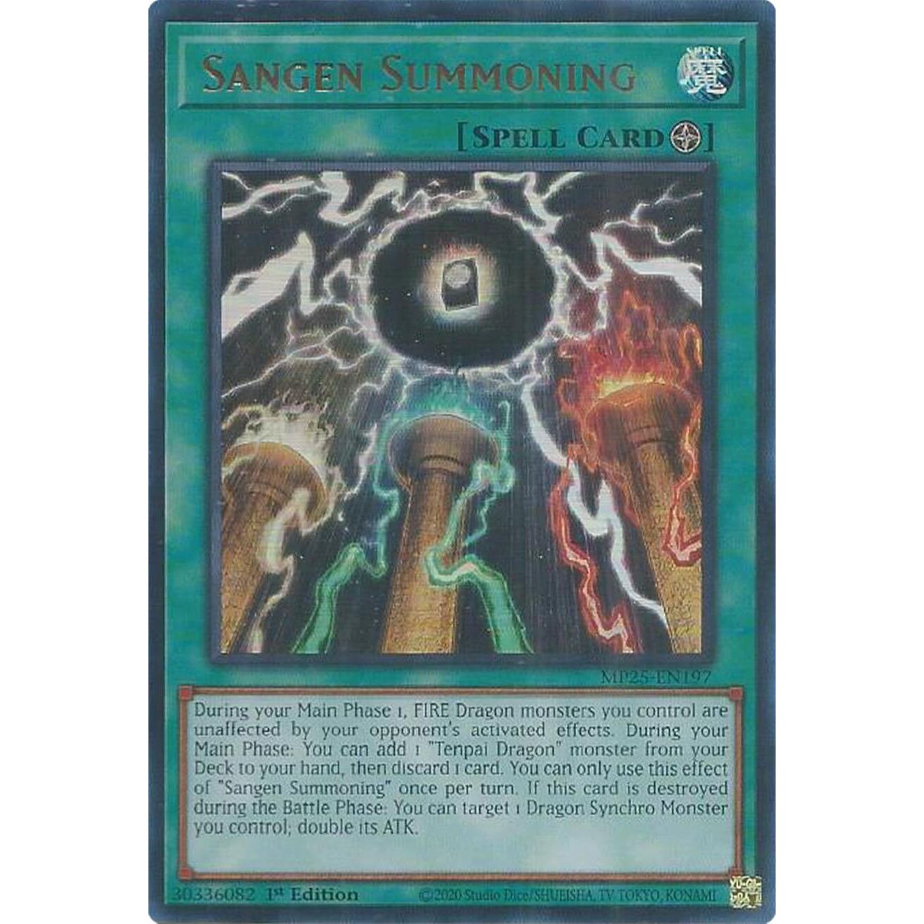 Image for Sangen Summoning (MP25-EN197) (MP25) - YuGiOh