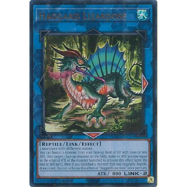 Image for Haggard Lizardose (MP25-EN204) (MP25) - YuGiOh