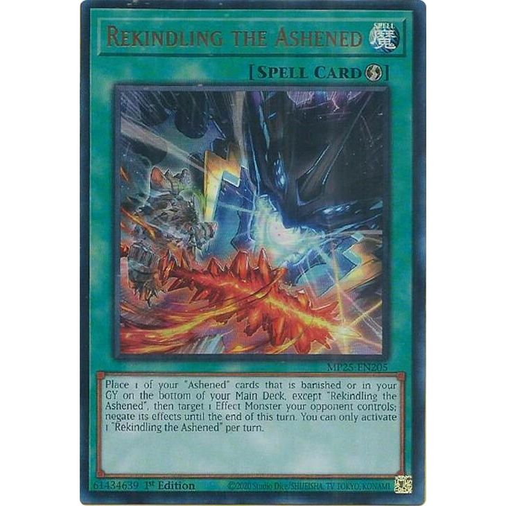 Image for Rekindling the Ashened (MP25-EN205) (MP25) - YuGiOh
