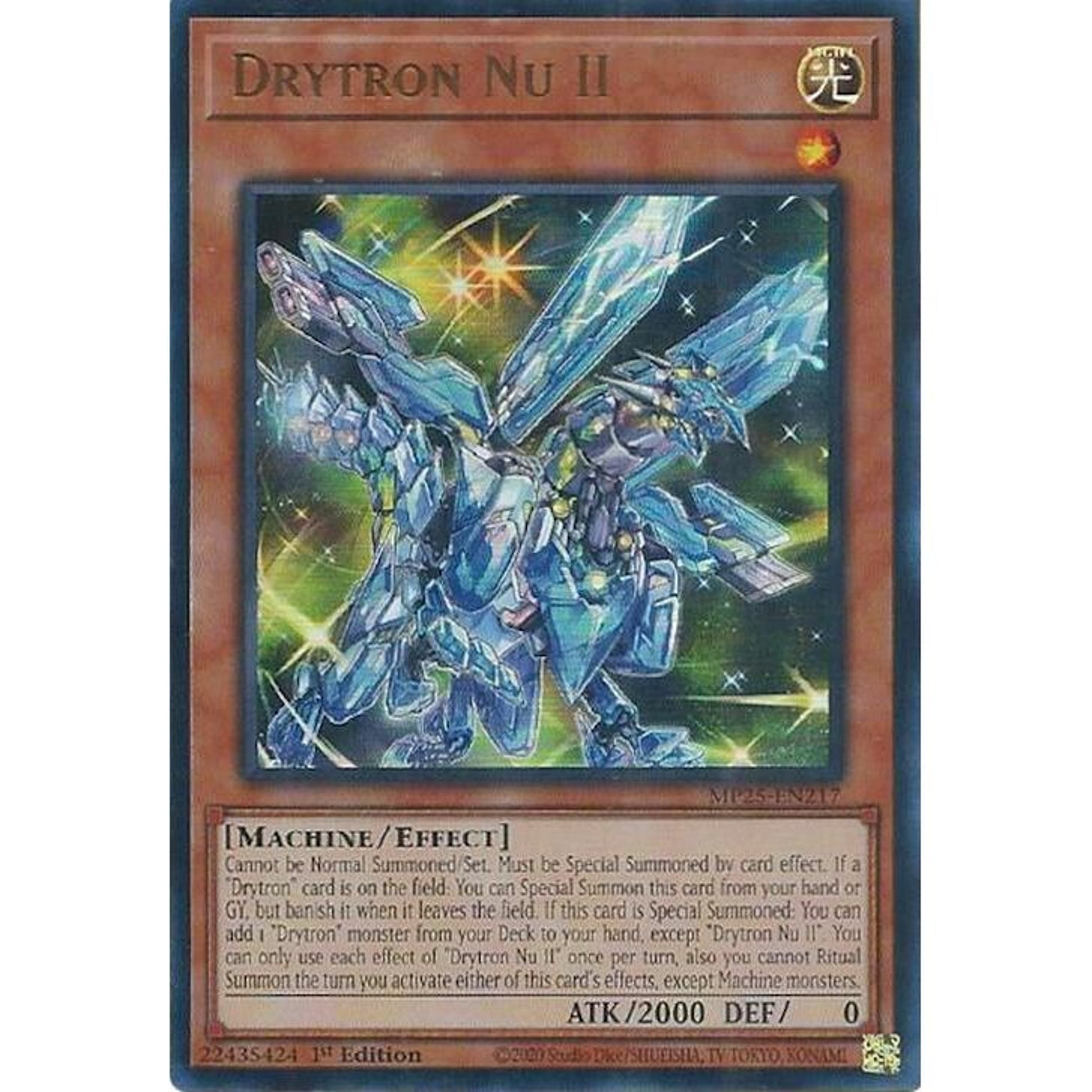 Image for Drytron Nu II (MP25-EN217) (MP25) - YuGiOh