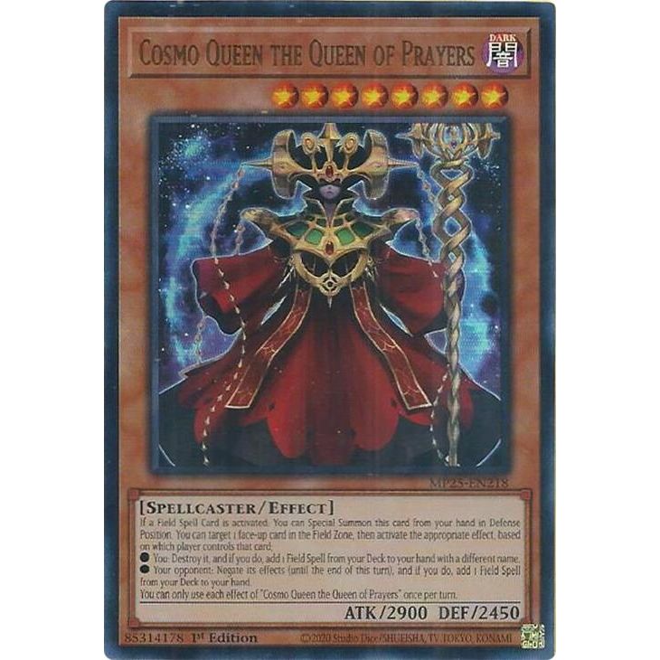 Image for Cosmo Queen the Queen of Prayers (MP25-EN218) (MP25) - YuGiOh