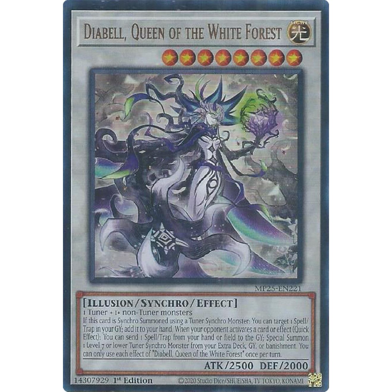 Image for Diabell, Queen of the White Forest (MP25-EN221) (MP25) - YuGiOh