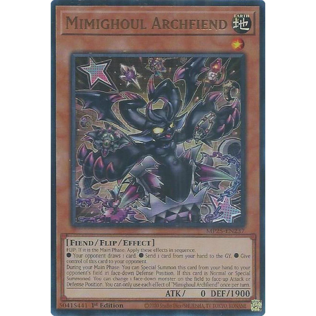 Image for Mimighoul Archfiend (MP25-EN237) (MP25) - YuGiOh