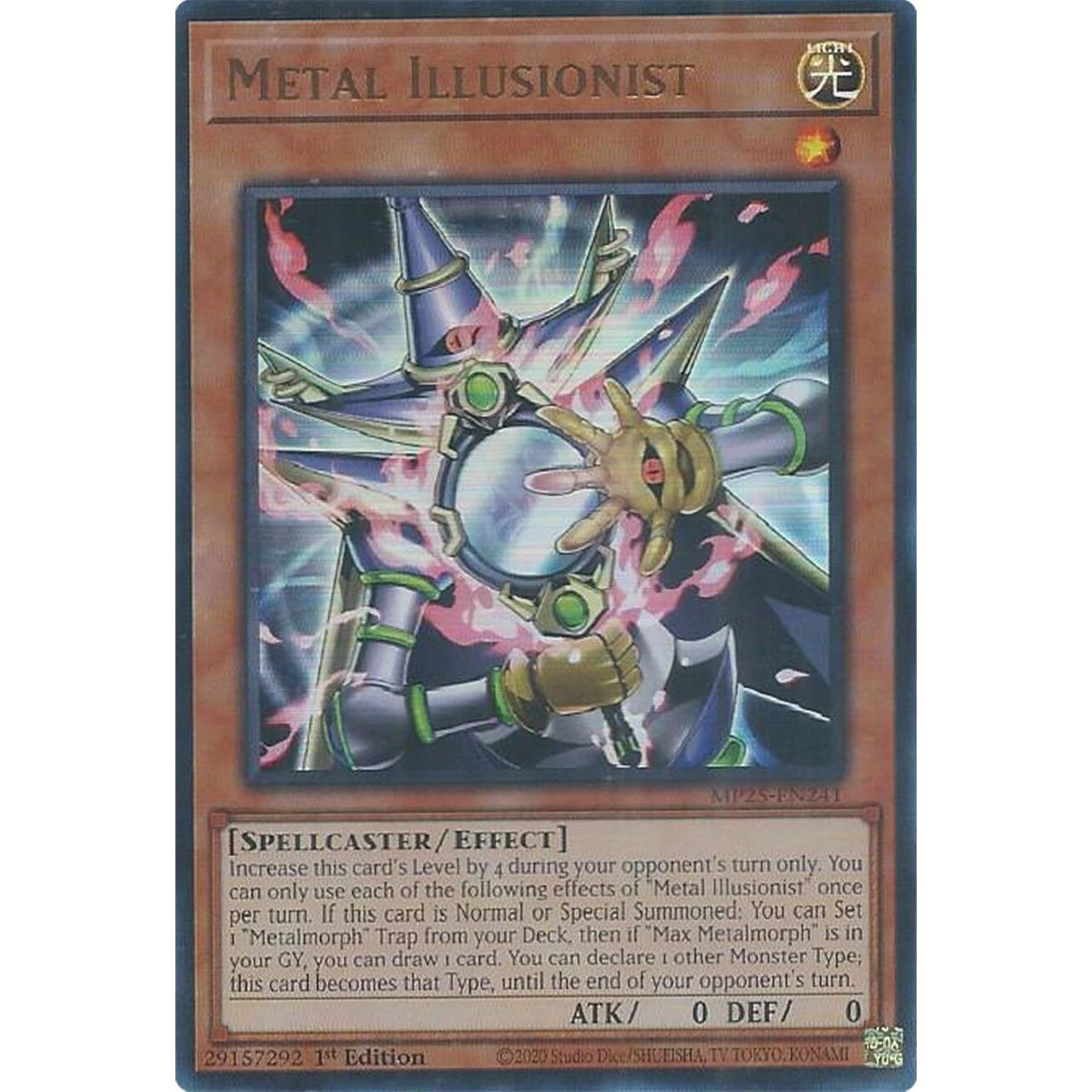 Image for Metal Illusionist (MP25-EN241) (MP25) - YuGiOh