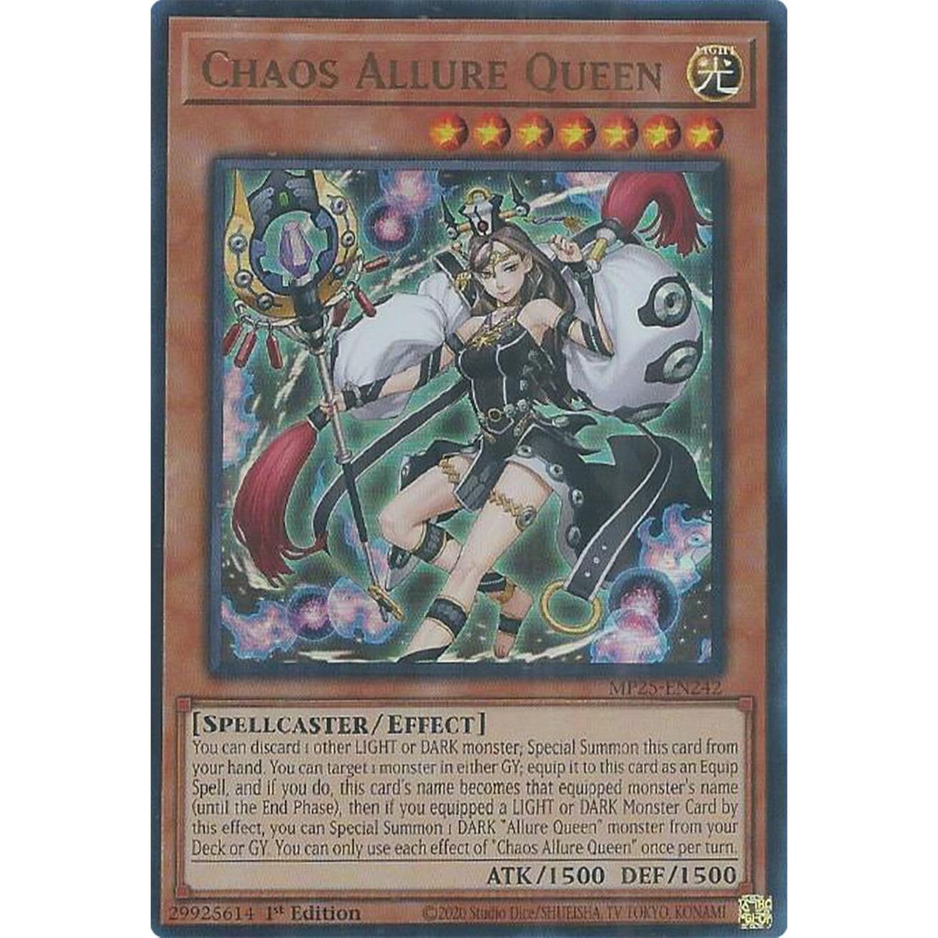 Image for Chaos Allure Queen (MP25-EN242) (MP25) - YuGiOh