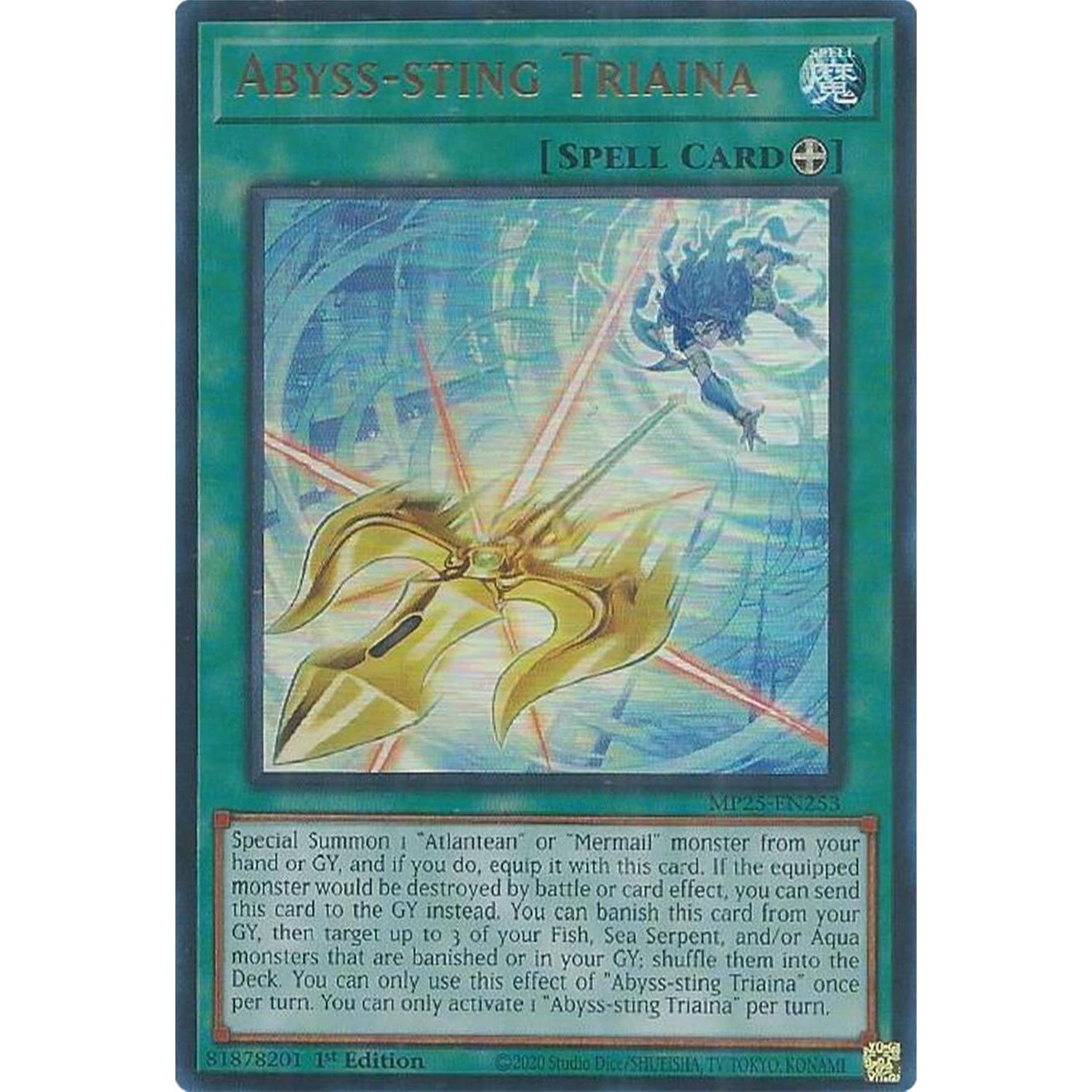 Image for Abyss-sting Triaina (MP25-EN253) (MP25) - YuGiOh