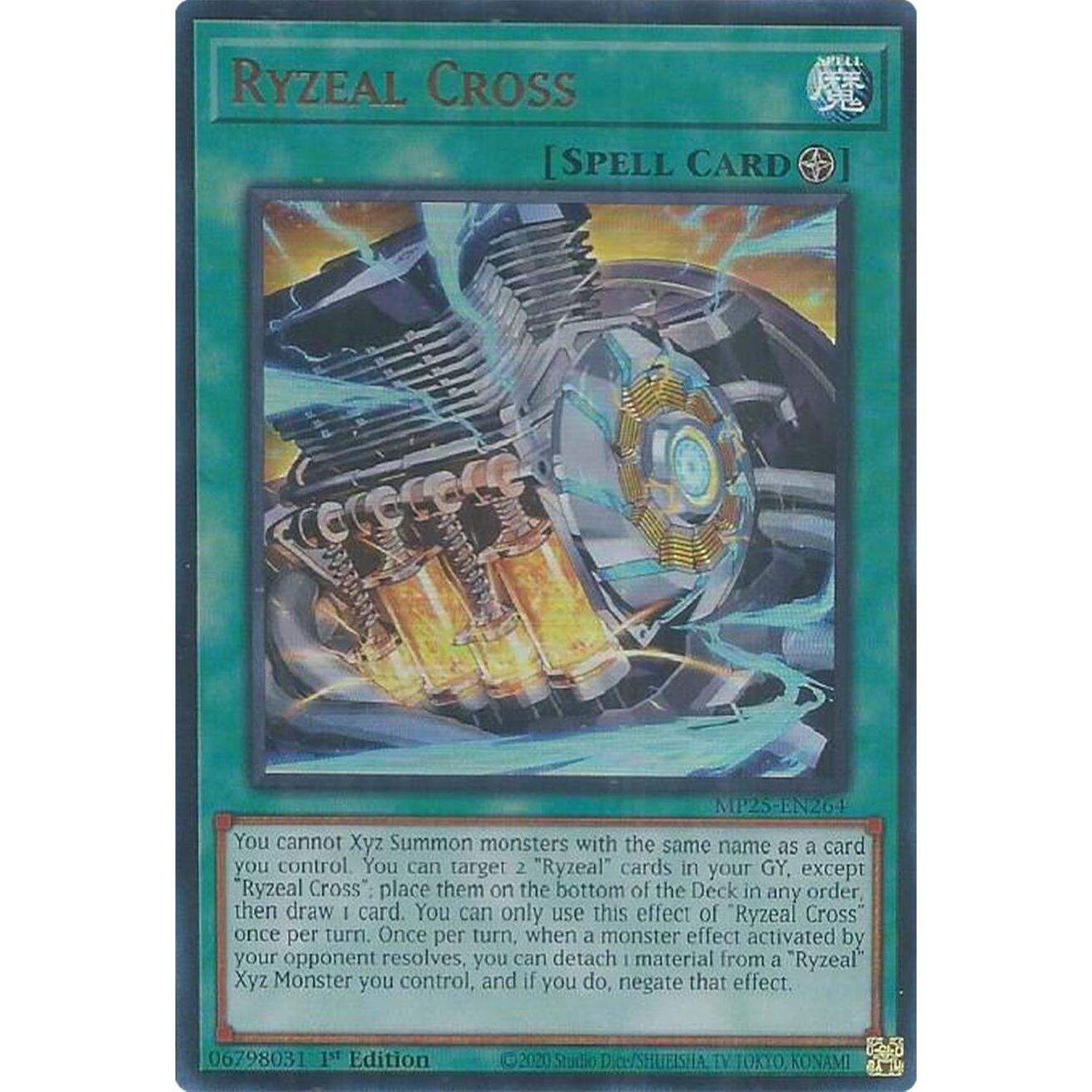 Image for Ryzeal Cross (MP25-EN264) (MP25) - YuGiOh