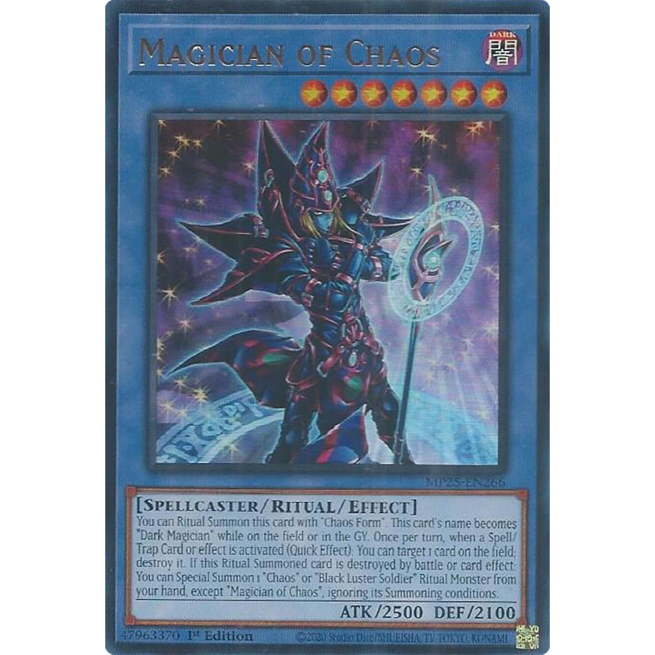 Image for Magician of Chaos (MP25-EN266) (MP25) - YuGiOh