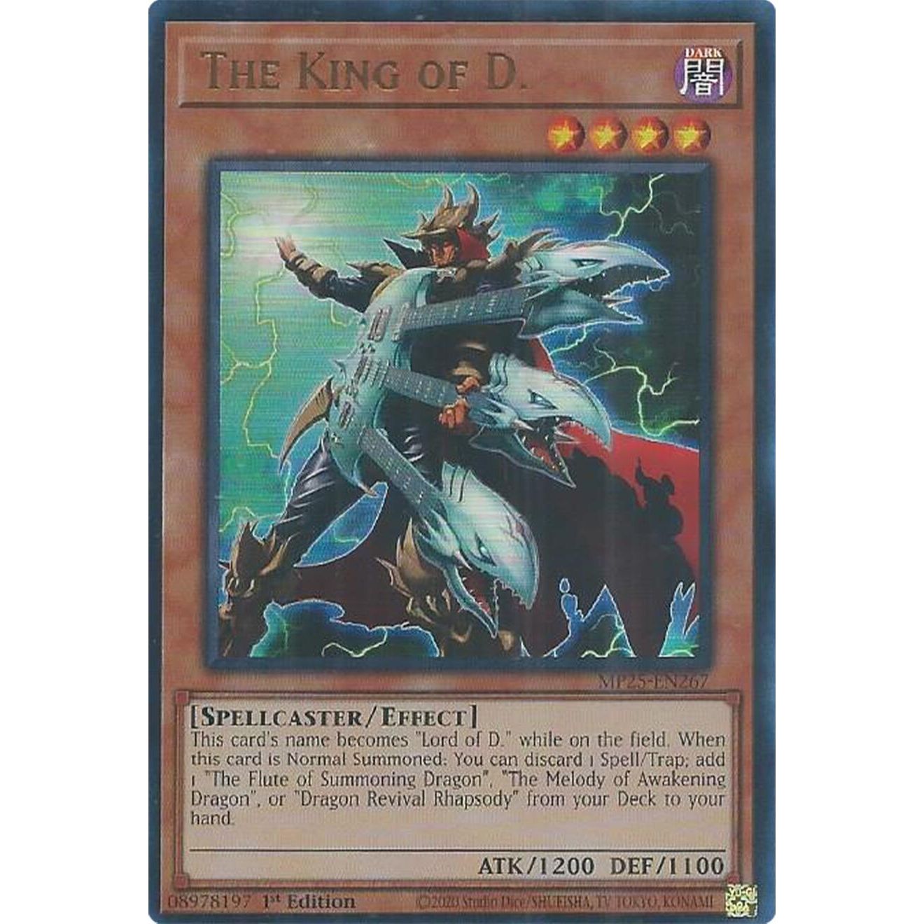Image for The King of D. (MP25-EN267) (MP25) - YuGiOh