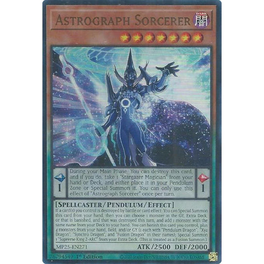 Image for Astrograph Sorcerer (MP25-EN271) (MP25) - YuGiOh