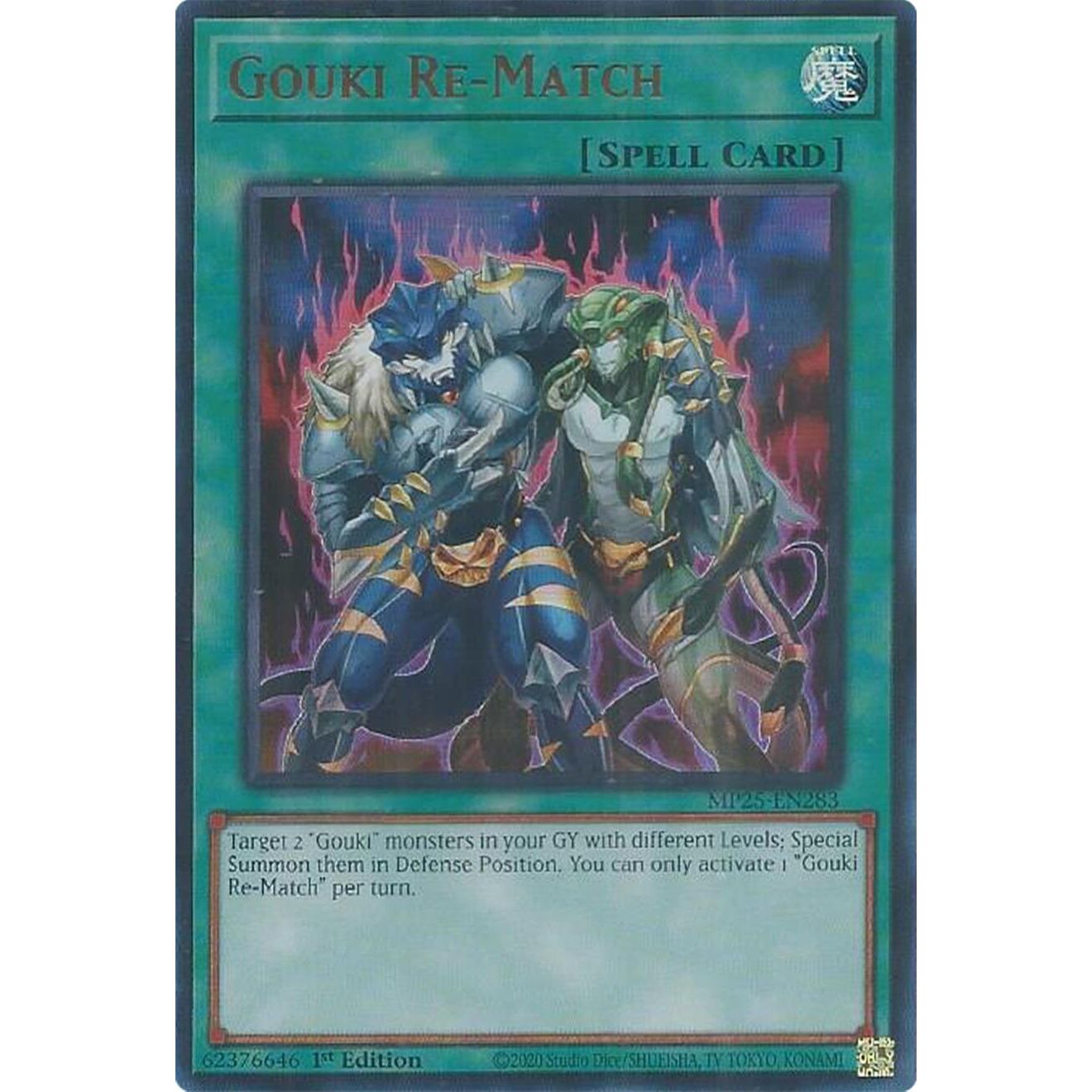 Image for Gouki Re-Match (MP25-EN283) (MP25) - YuGiOh