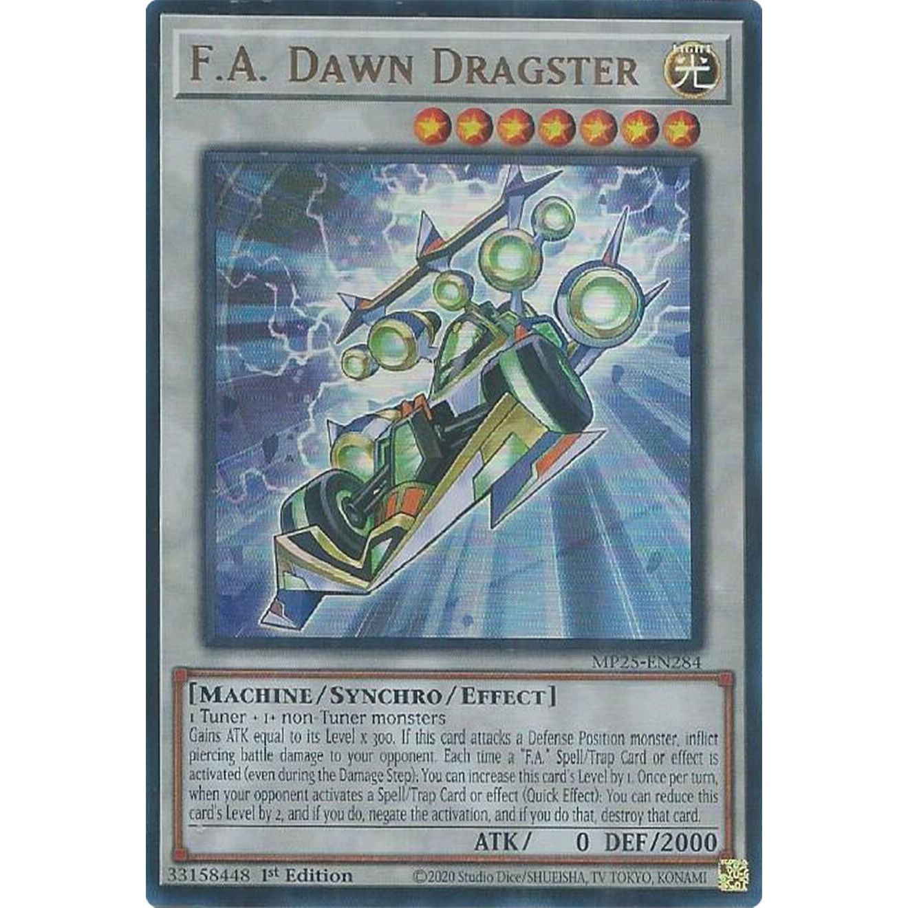 Image for F.A. Dawn Dragster (MP25-EN284) (MP25) - YuGiOh