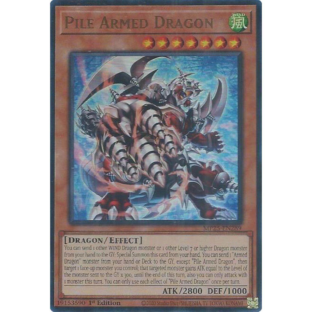 Image for Pile Armed Dragon (MP25-EN289) (MP25) - YuGiOh