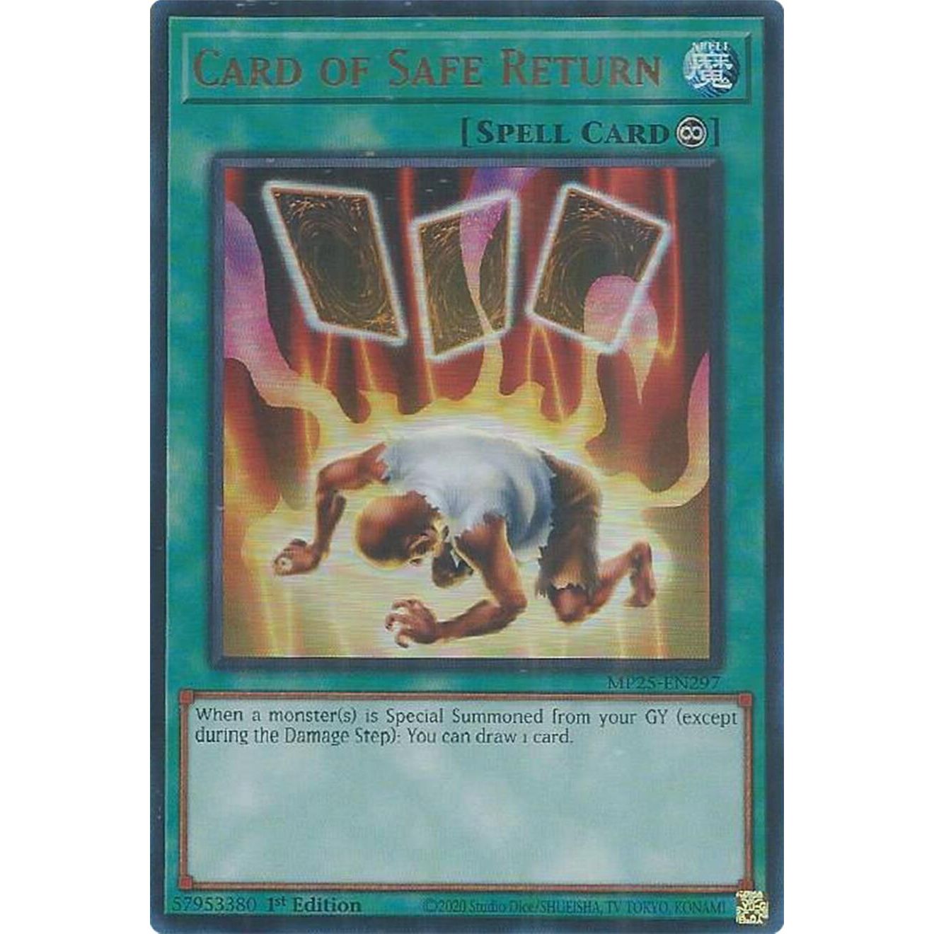 Image for Card of Safe Return (MP25-EN297) (MP25) - YuGiOh