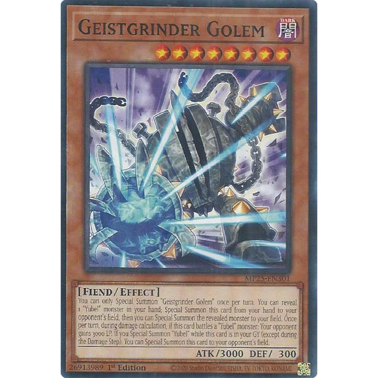 Image for Geistgrinder Golem (MP25-EN301) (MP25) - YuGiOh